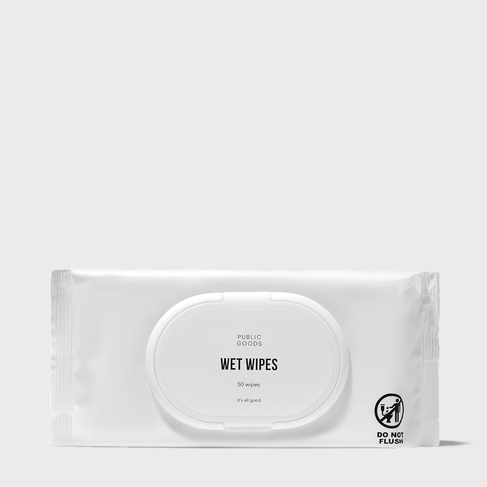 Public Goods Personal Care Pure Bamboo Wet Wipes