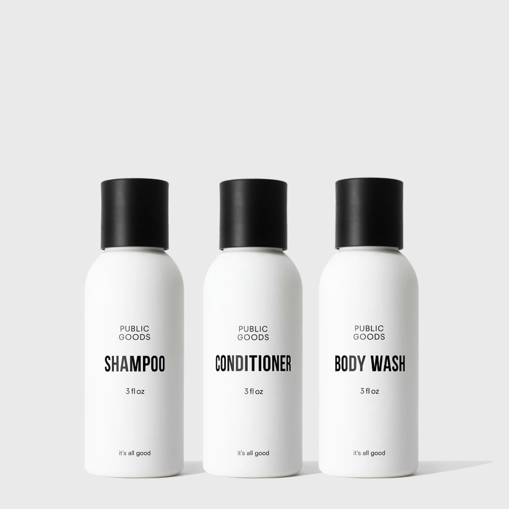 Public Goods Shower Essentials Travel Set