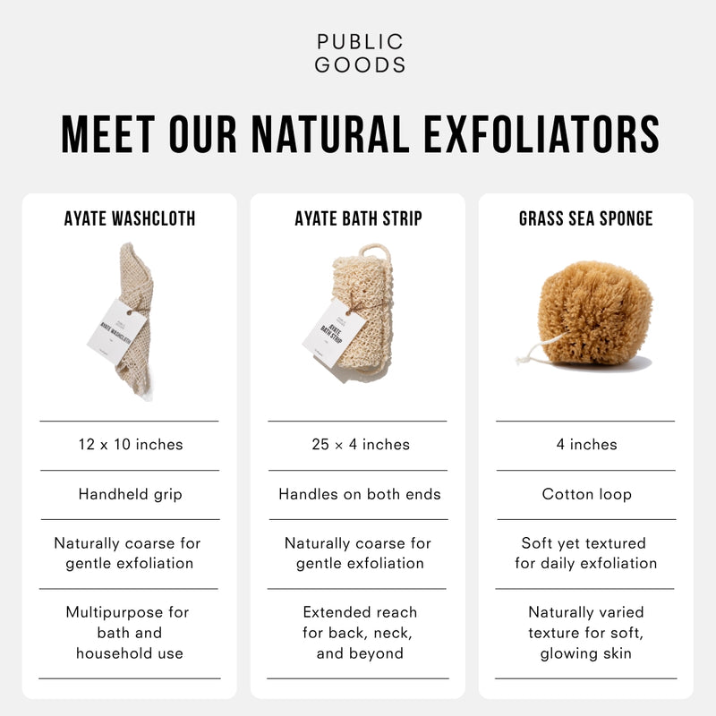 Public Goods Personal Care Exfoliating Grass Sea Sponge
