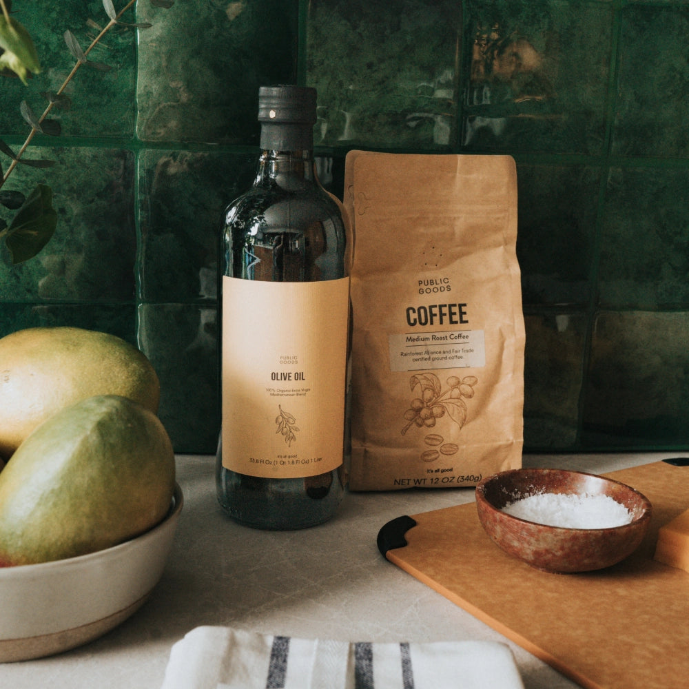 Public Goods Organic Extra Virgin Olive Oil