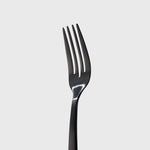 Public Goods 18/10 Black Stainless Steel Forged Flatware Set