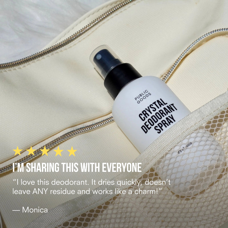 Public Goods Personal Care Crystal Spray Deodorant