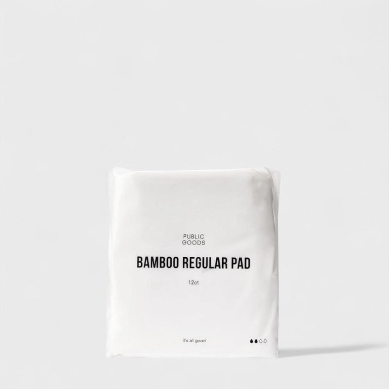 Public Goods Personal Care Bamboo Regular Maxi Pads