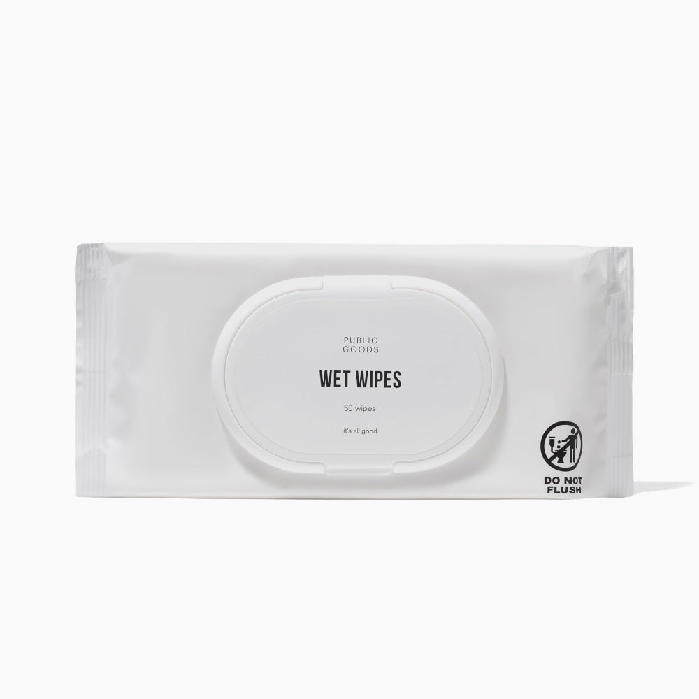 Public Goods Personal Care Pure Bamboo Wet Wipes