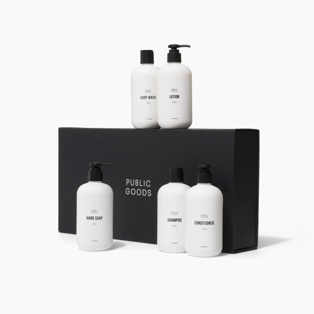 Public Goods B2B Personal Care Bath & Body Set