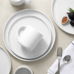 Public Goods Household Ceramic Dinner Plates (Set of 4)