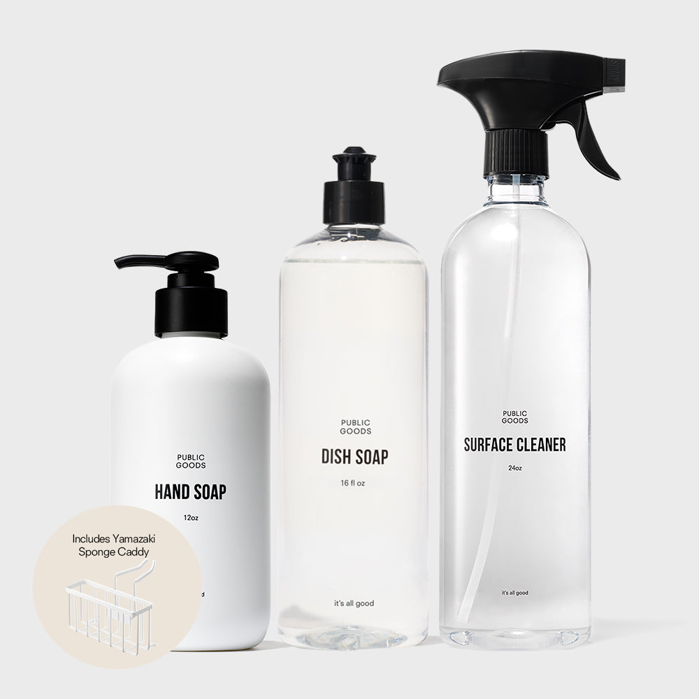 Public Goods Household Yamazaki x Public Goods Clean Kitchen Set