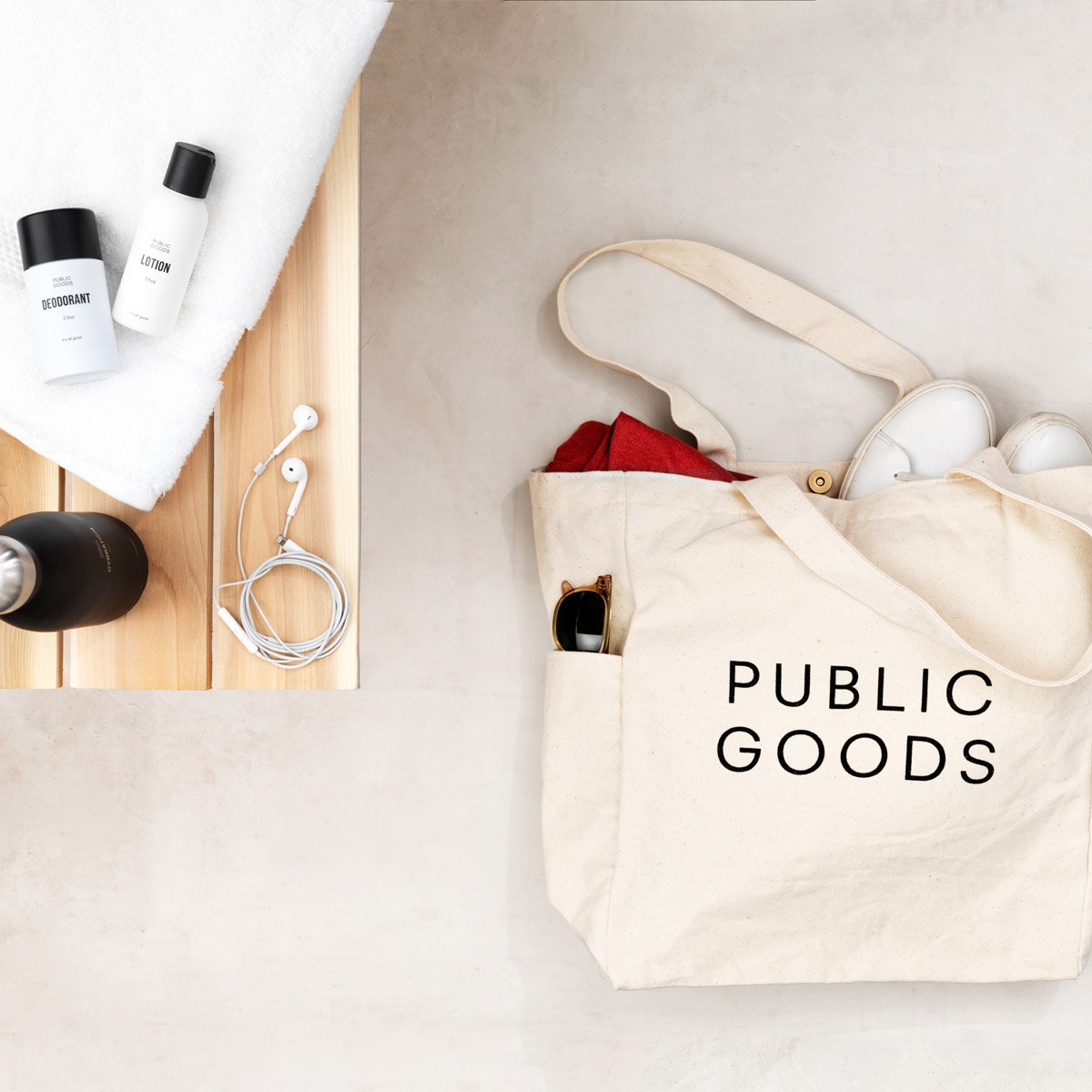 Public Goods Promo Copy of Free Reusable Cotton Tote Bag