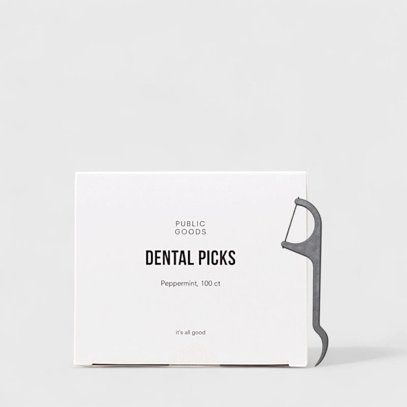 Public Goods Compostable Dental Picks
