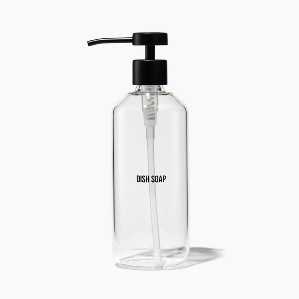 Public Goods Household Glass Dish Soap Dispenser