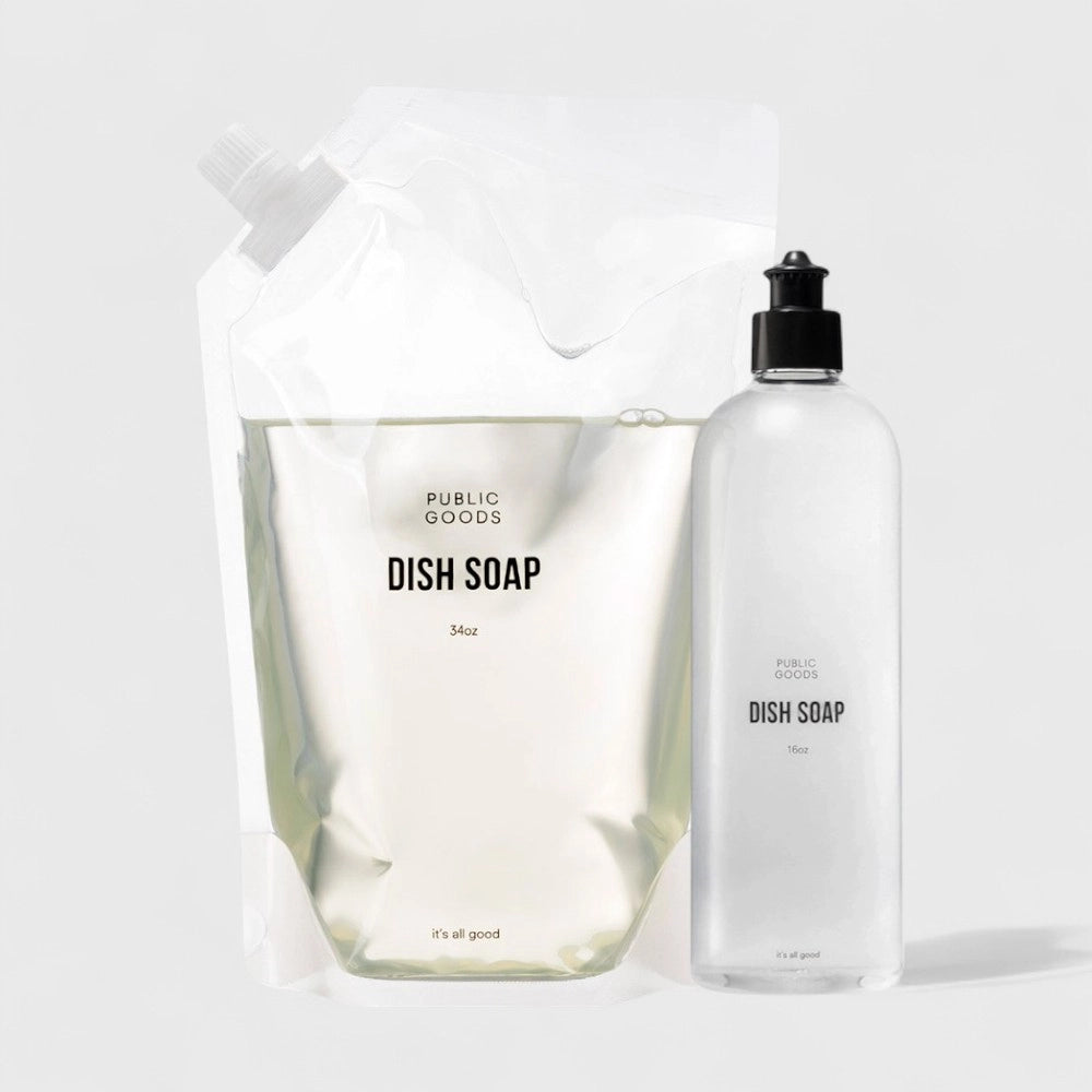 Public Goods Product Set Dish Soap & Refill Set