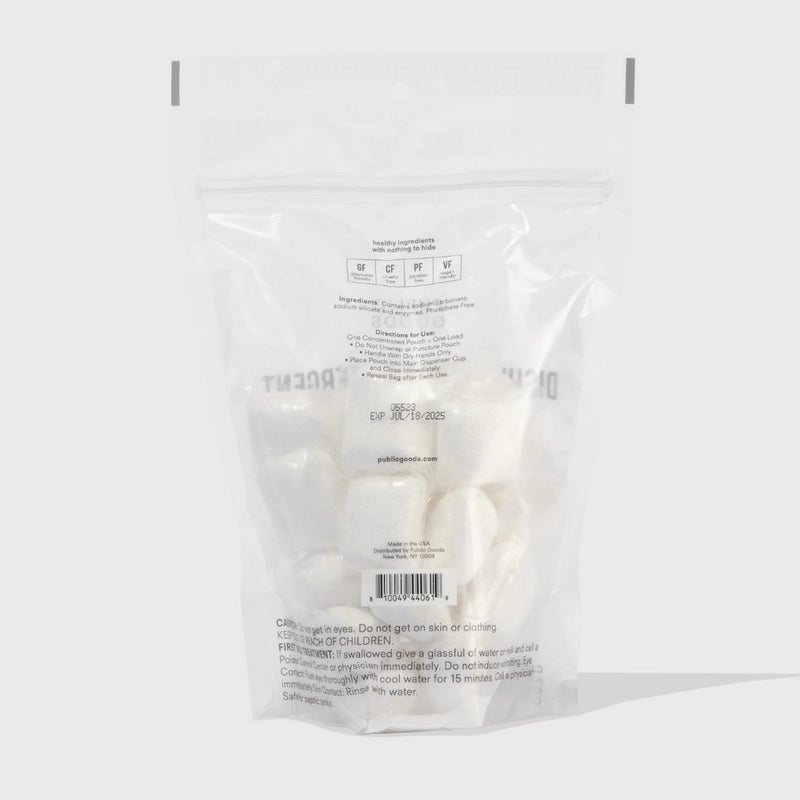 Public Goods Household Dishwasher Detergent Pods (24 ct)