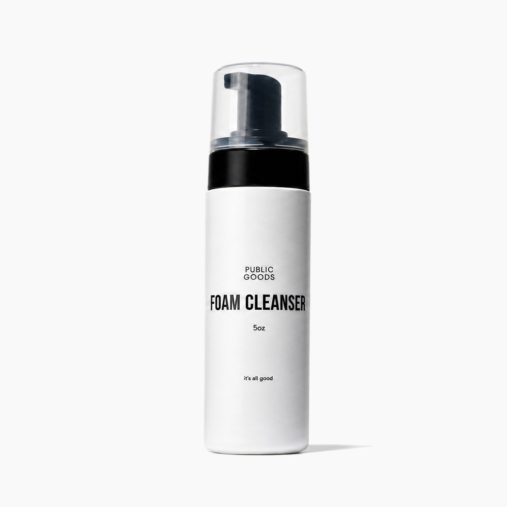 Public Goods Personal Care Foaming Facial Cleanser