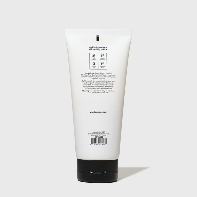 Public Goods Foot Scrub