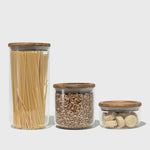 Public Goods Glass Canisters (Set of 3)