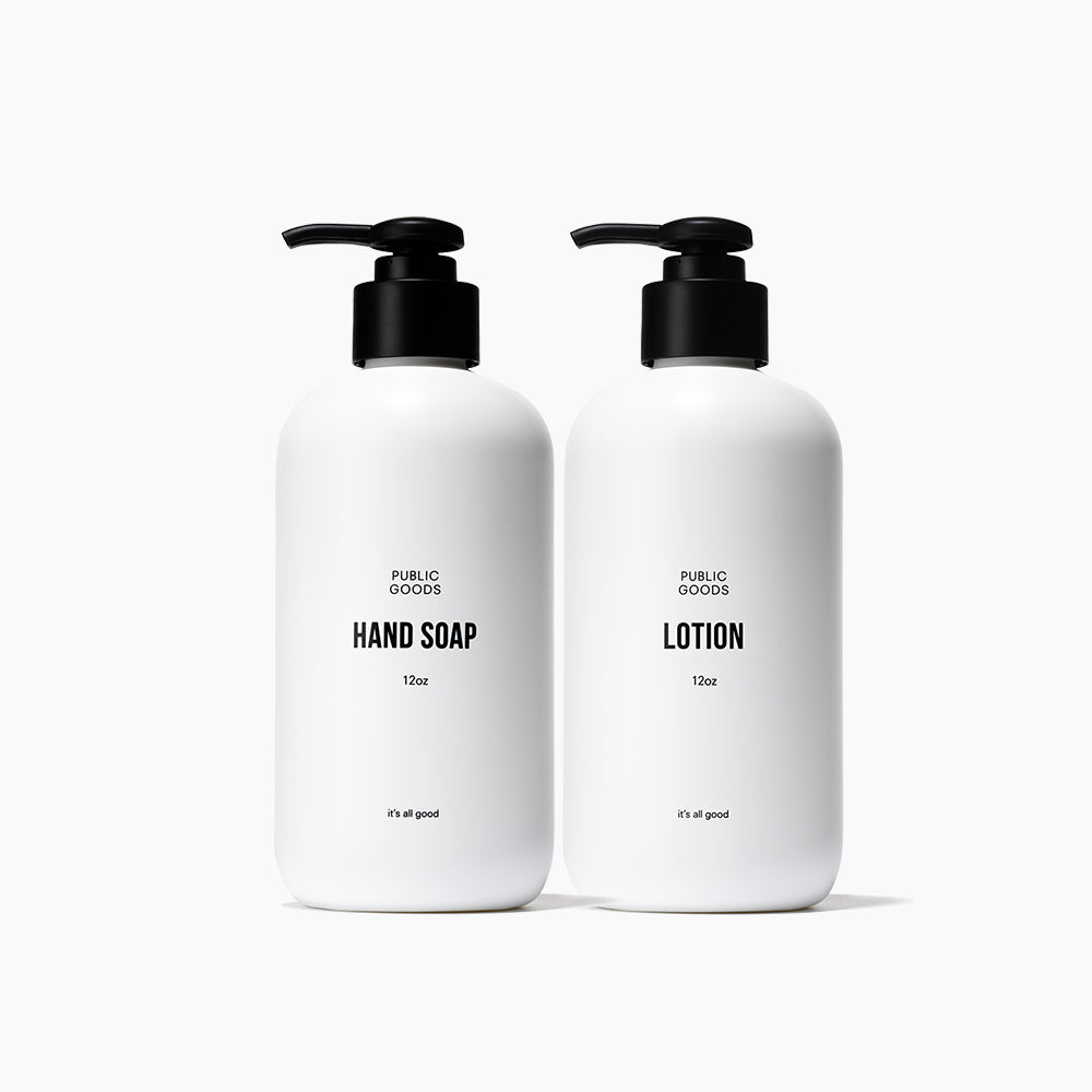 Public Goods Personal Care Hand Soap & Lotion Set
