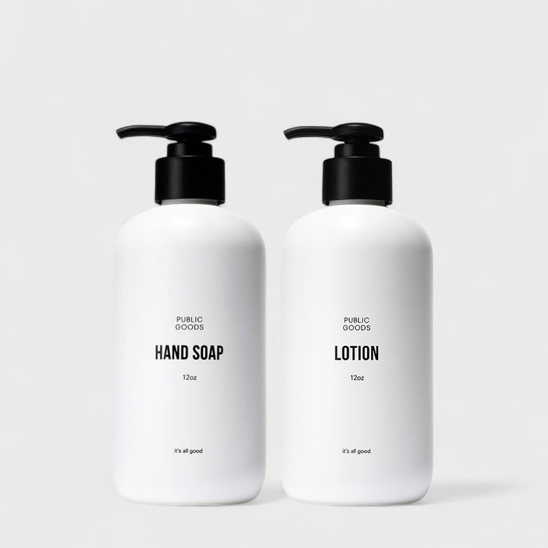 Public Goods Personal Care Hand Soap & Lotion Set