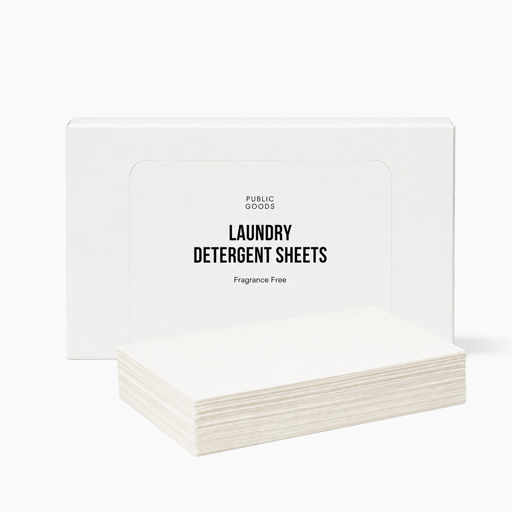 Public Goods Household Laundry Detergent Sheets