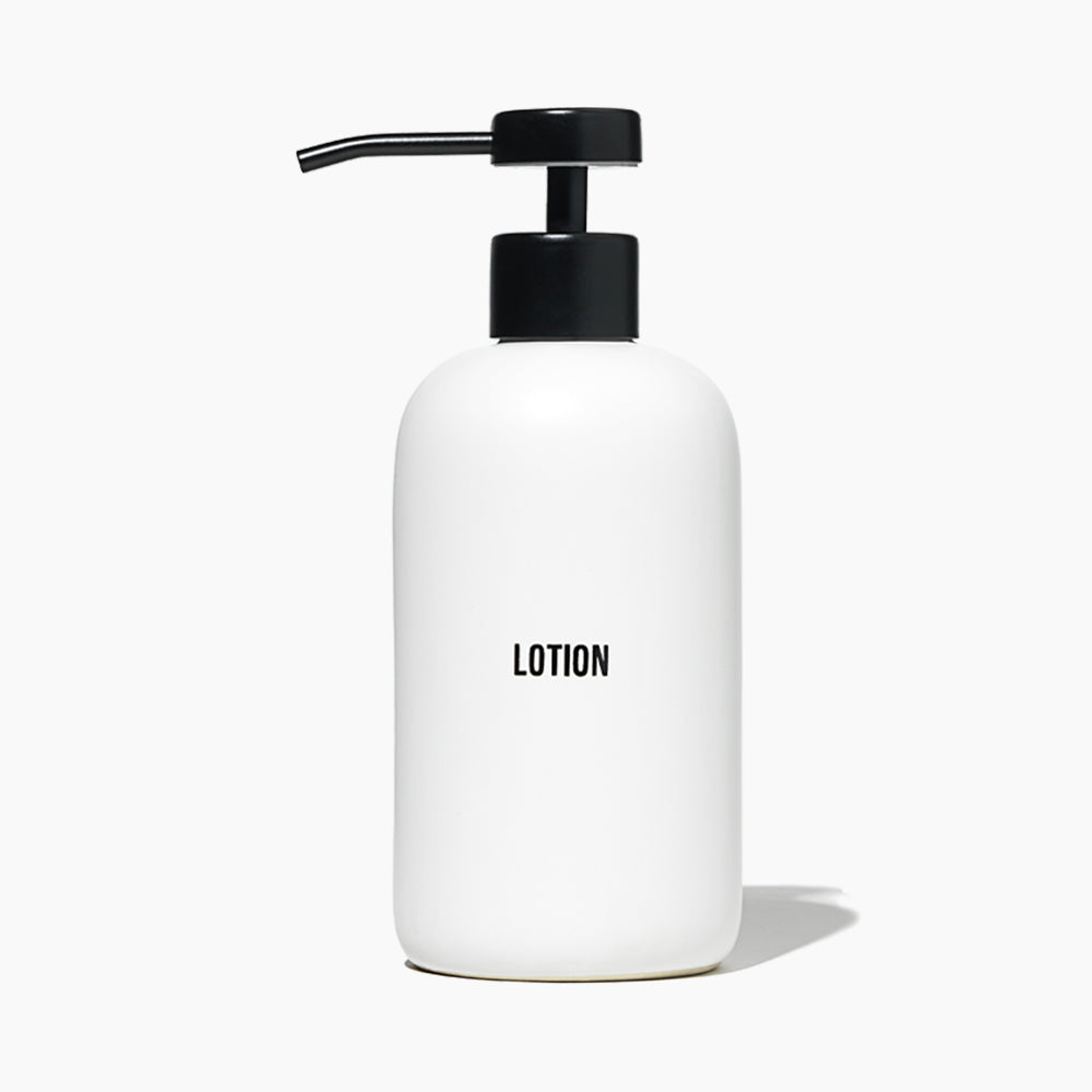 Public Goods Household Stoneware Lotion Dispenser