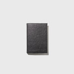 Public Goods Stationery Black Unlined Banana Leather Notebook (4" x 6")