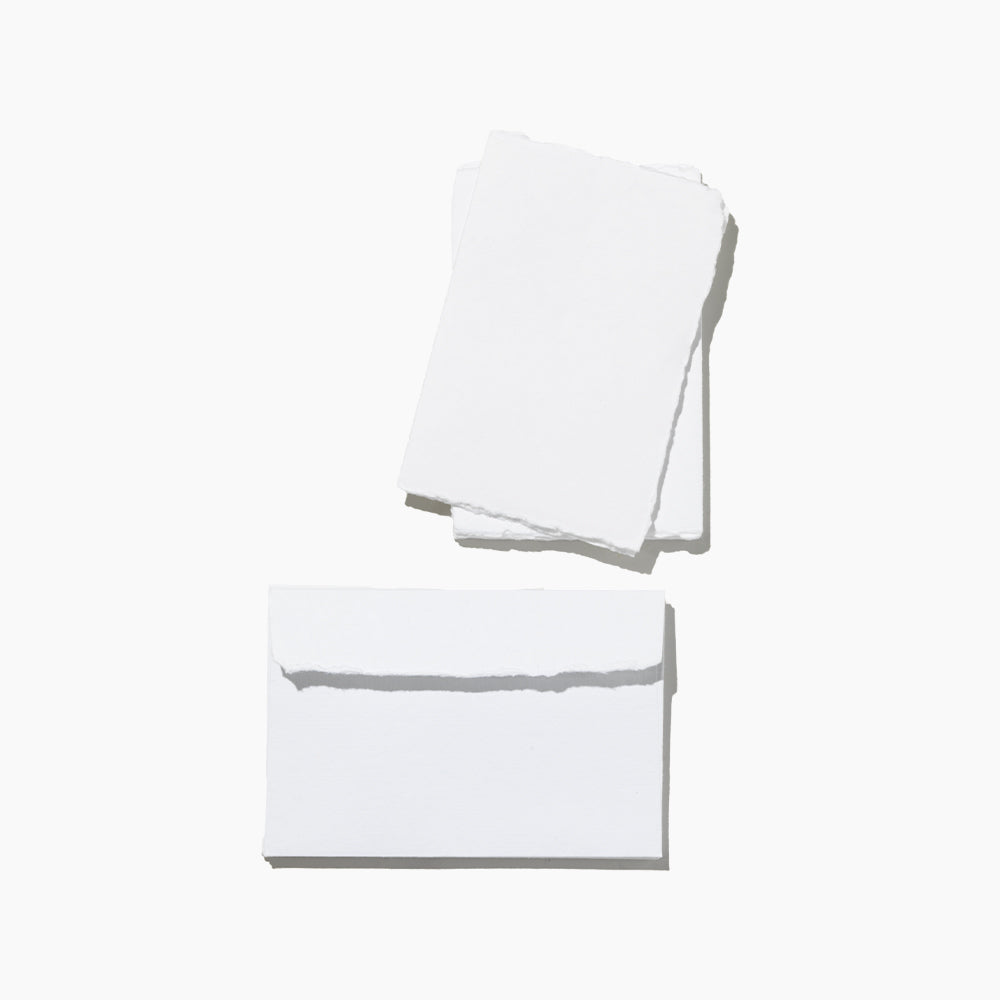 Public Goods Stationery Recycled Cotton Paper Notecard Set