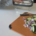 Square Glass Food Storage Containers (Set of 4)