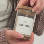 Public Goods Household Black Currant Soy Candle 3.5oz Wood Lid
