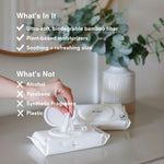 Public Goods Personal Care Pure Bamboo Wet Wipes (6 x 50 wipes)