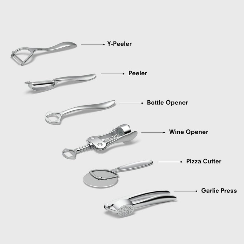 Public Goods Household Kitchen Tools Set (6 pc)