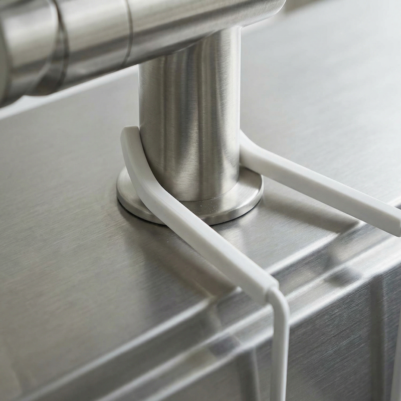 Yamazaki Home Sponge Holder Yamazaki Faucet-Hanging Sponge Caddy