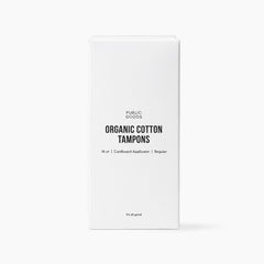 Public Goods Personal Care Organic Cotton Tampons