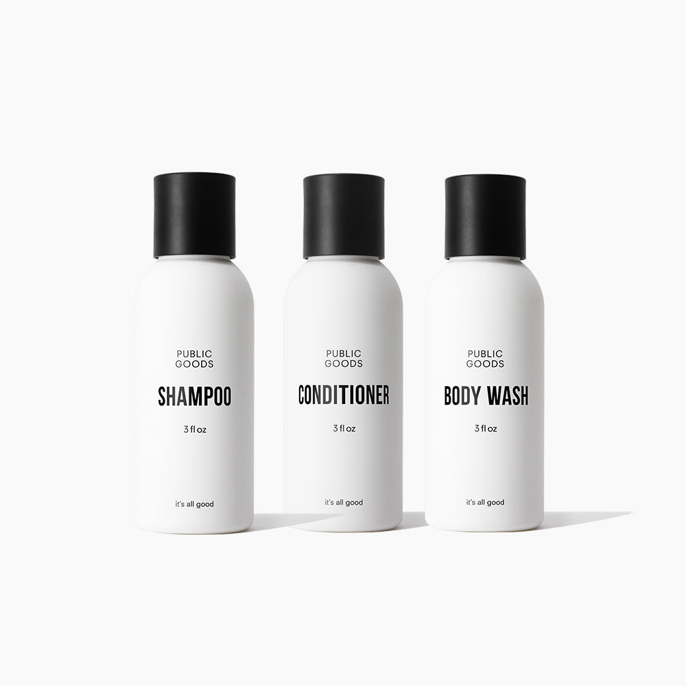Public Goods Product Set Shower Essentials Set