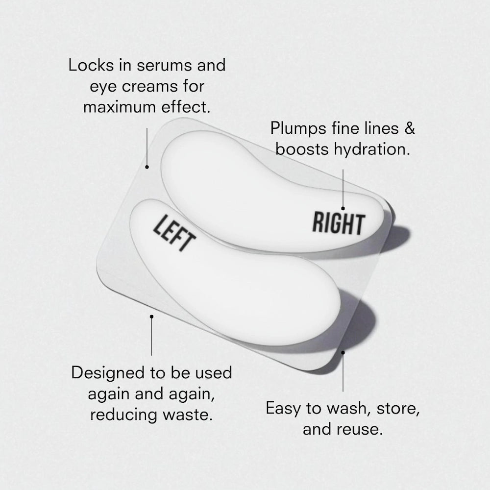 Public Goods Personal Care Reusable Under-Eye Masks