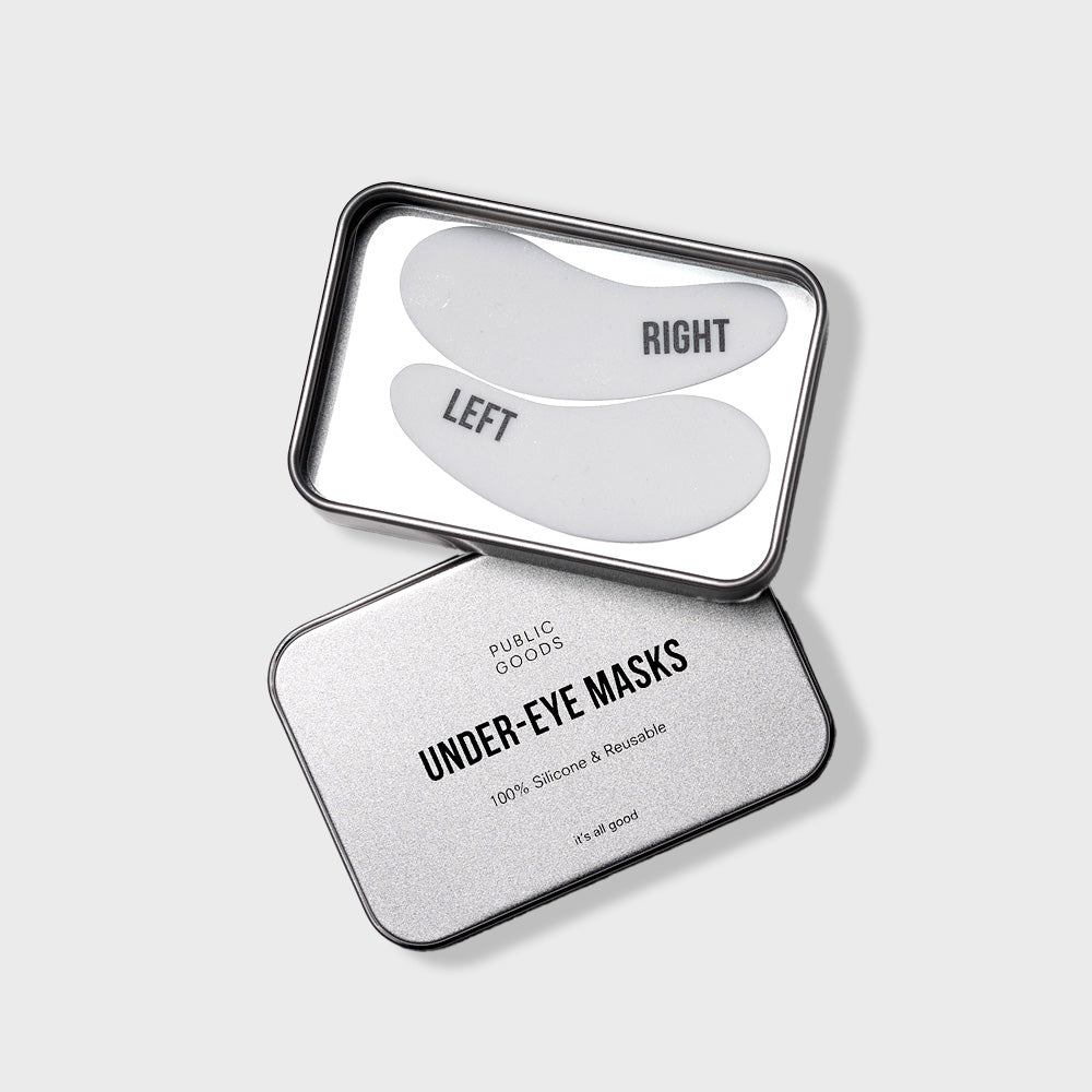 Public Goods Personal Care Reusable Under-Eye Masks