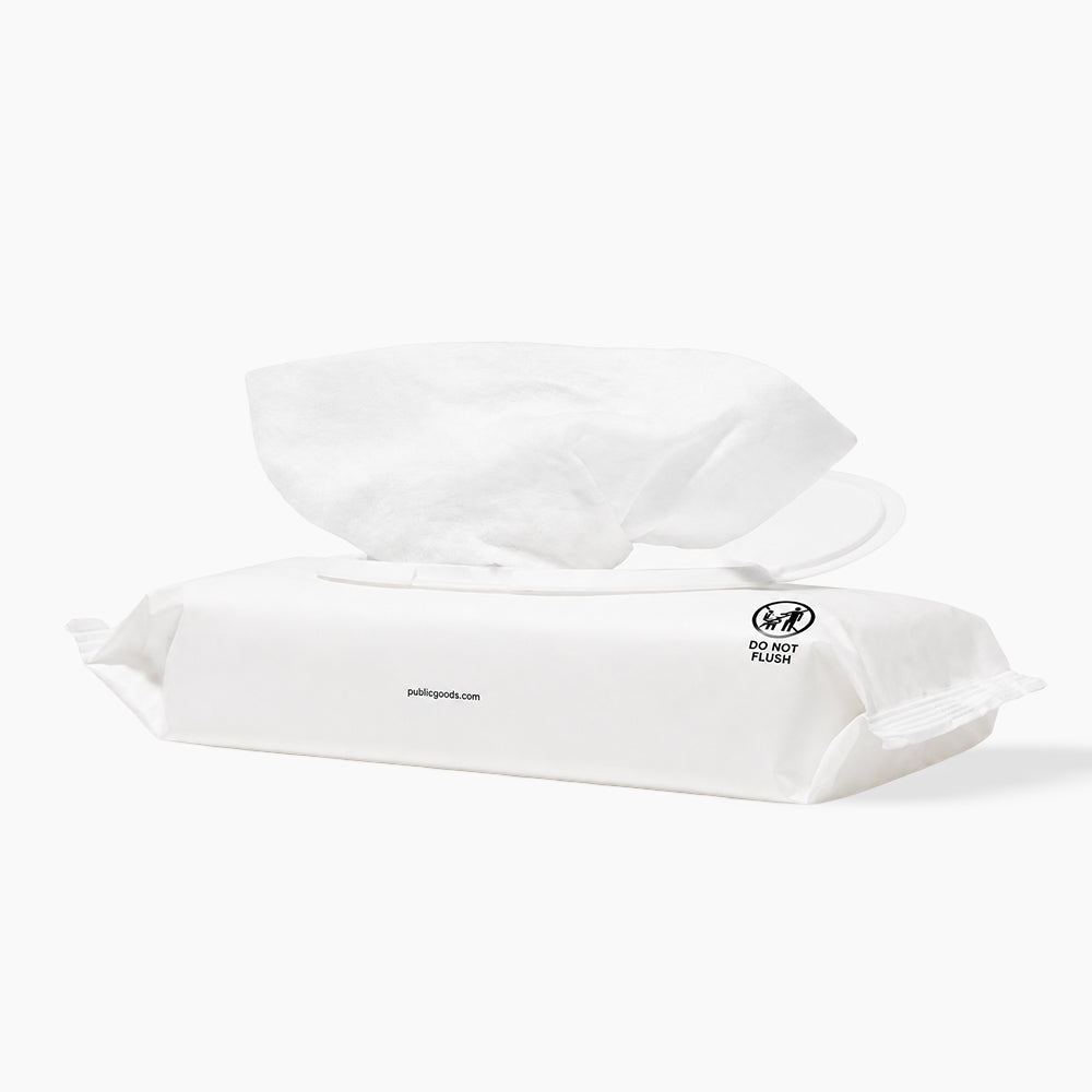 Public Goods Personal Care Pure Bamboo Wet Wipes