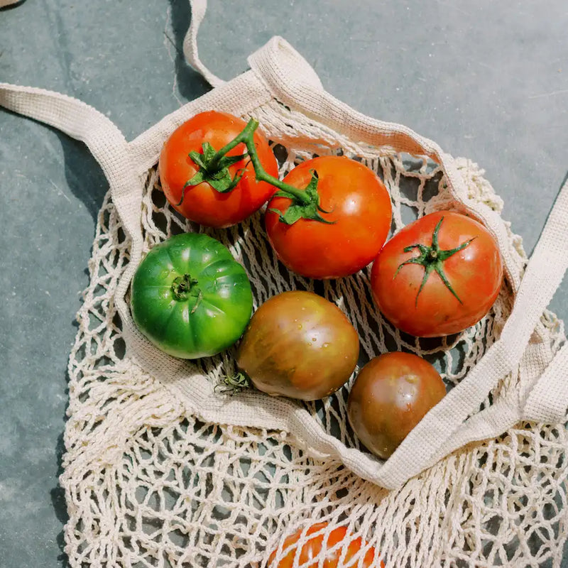 Public Goods Household Organic Wide Mesh Tote