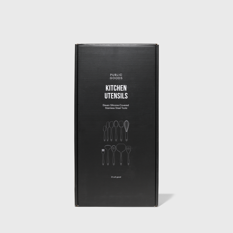 Public Goods 11 pc SS & Silicon Kitchen Utensil Set